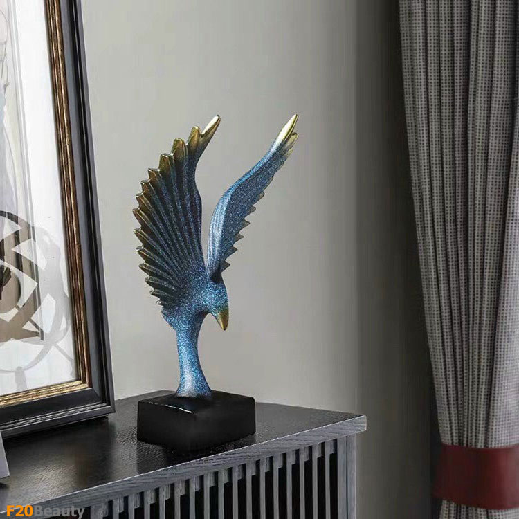 Tượng chim ưng Blue Luxury