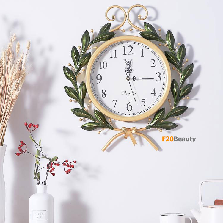 Đồng hồ treo tường phong cách Retro Mỹ 2021