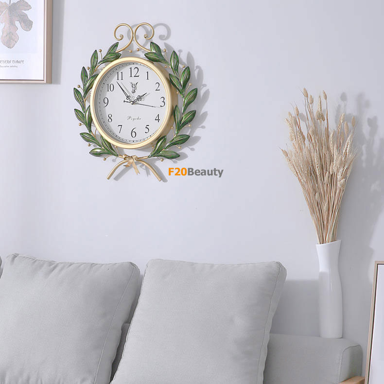 Đồng hồ treo tường phong cách Retro Mỹ 2021