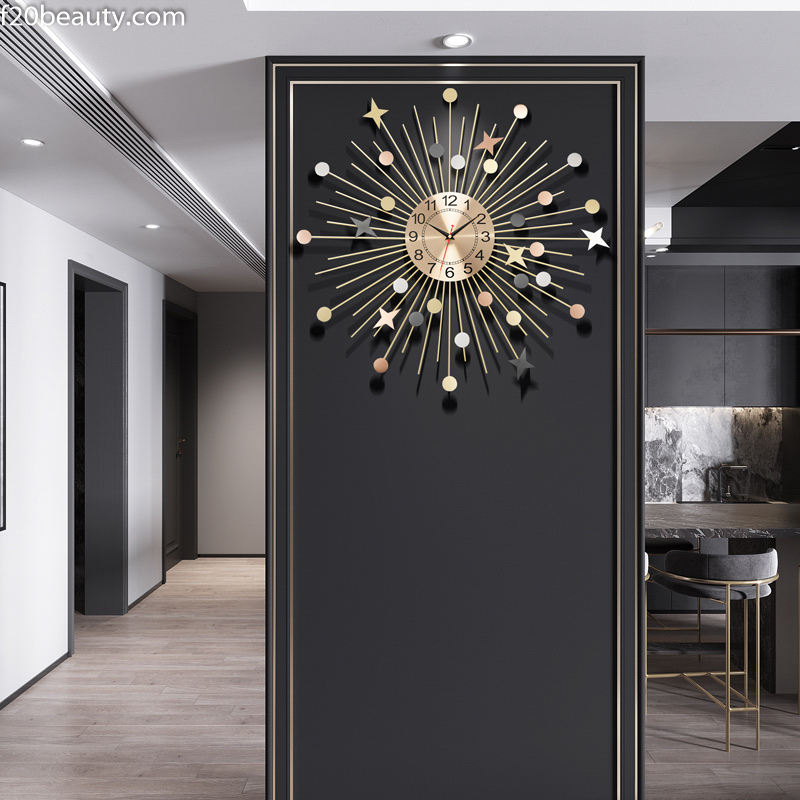 Đồng hồ treo tường nghệ thuật ngôi sao Loda