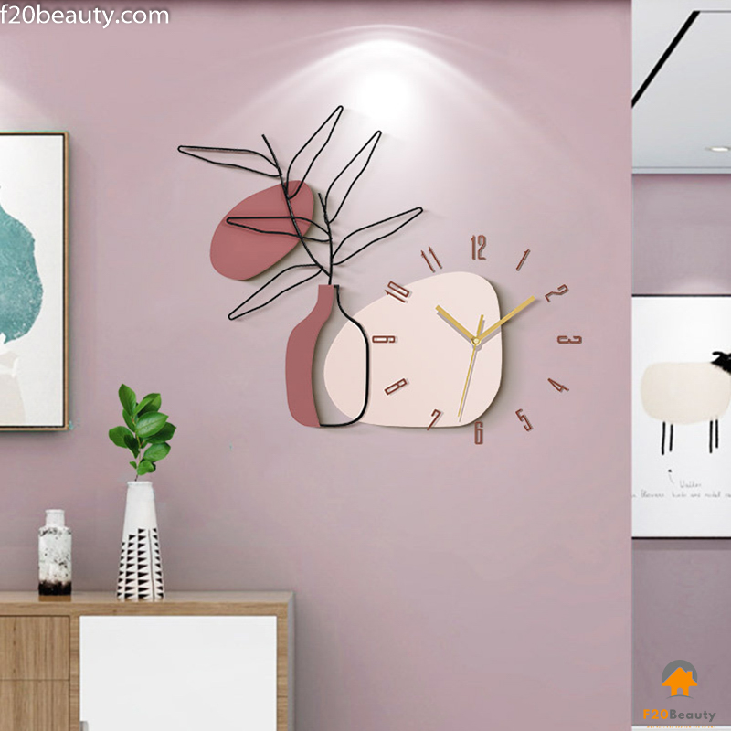 Đồng hồ treo tường mặt gỗ Albert