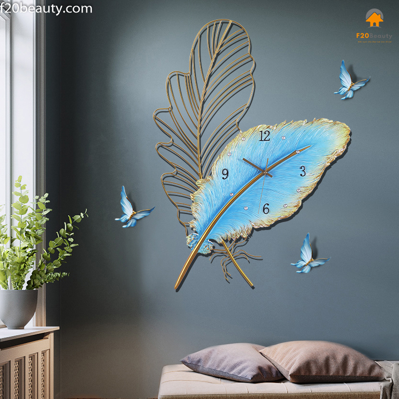 Đồng hồ treo tường cao cấp Aicha