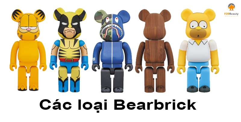 Các loại Bearbrick tiêu biểu hiện nay