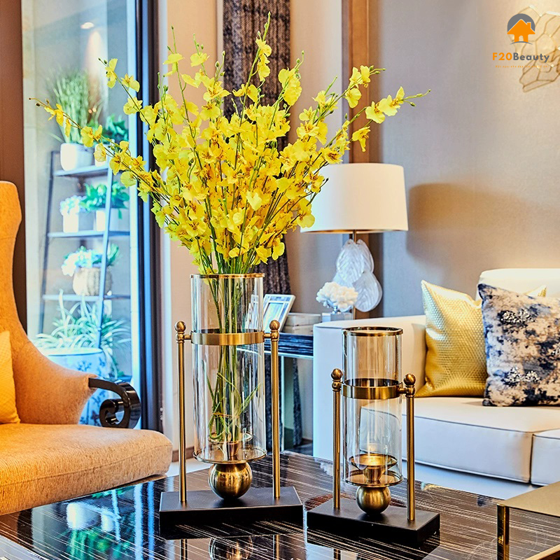 Bình thủy tinh cắm hoa decor Yeon Seo (Bình lẻ)