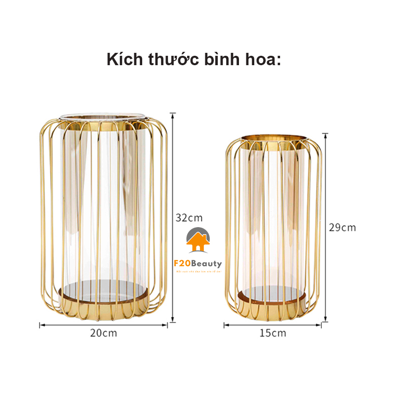 Chi tiết bình thủy tinh cắm hoa