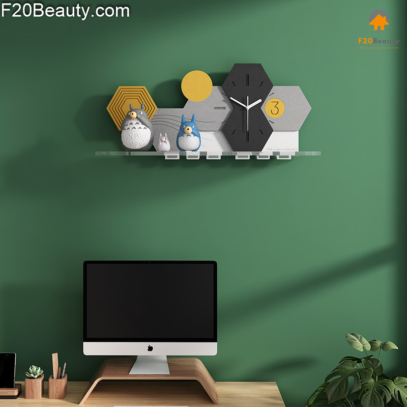 Đồng hồ treo tường mặt gỗ Gwendoline