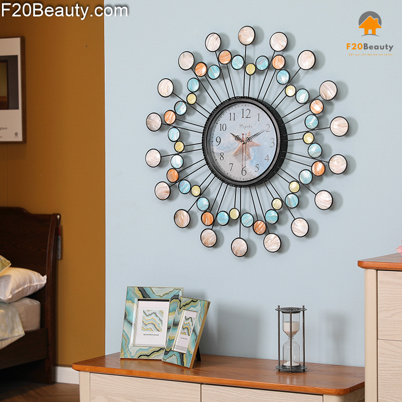 Đồng hồ treo tường cao cấp Yacine