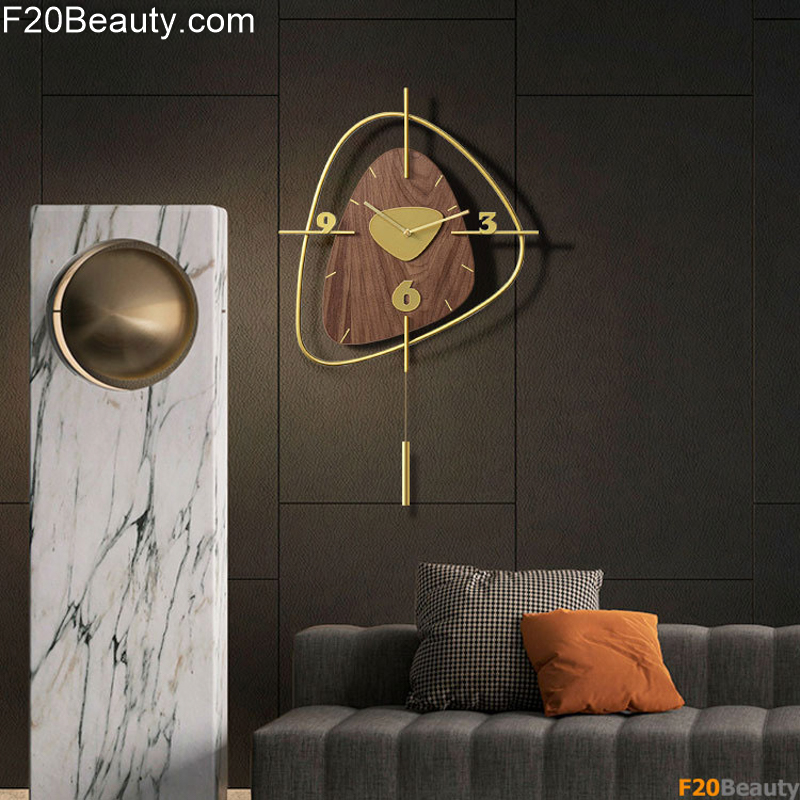 Đồng hồ mặt gỗ quả lắc Heaven Wood Luxury