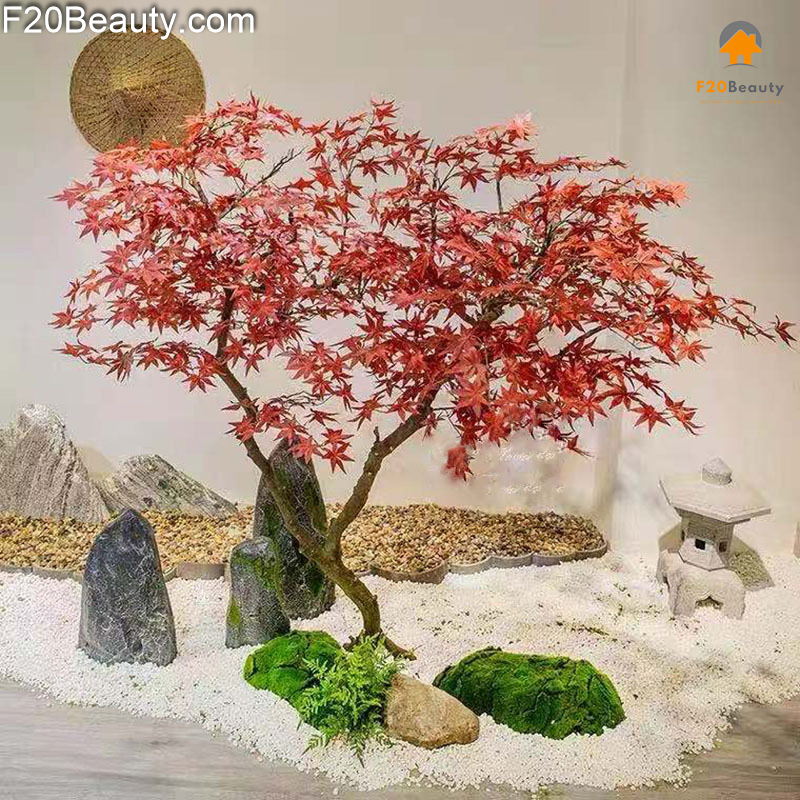 Cây lá phong giả khổng lồ cao 1m5-4m