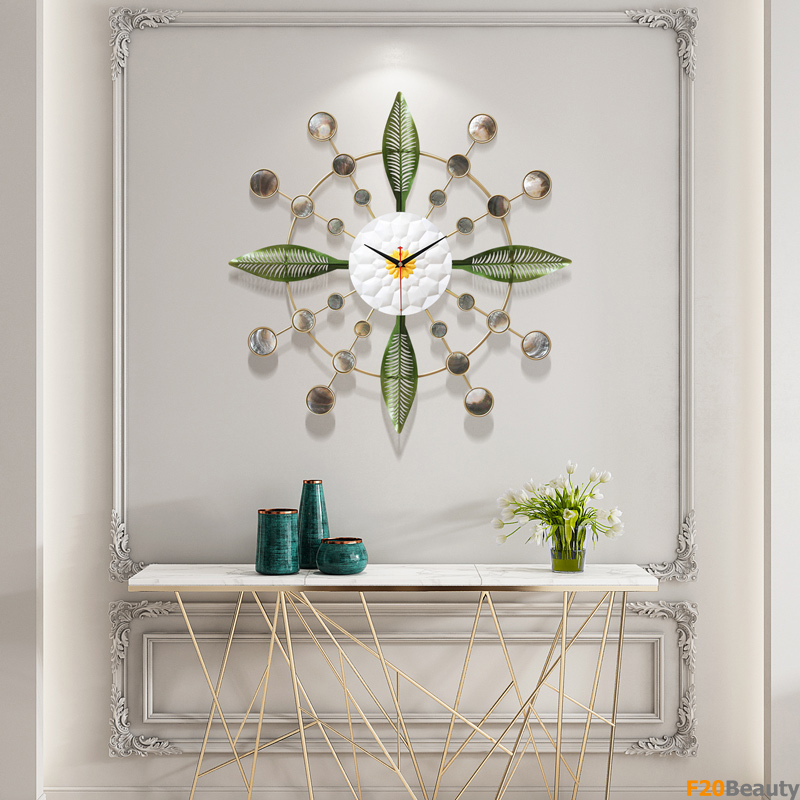 Đồng hồ treo tường nghệ thuật hoa cúc Daisy