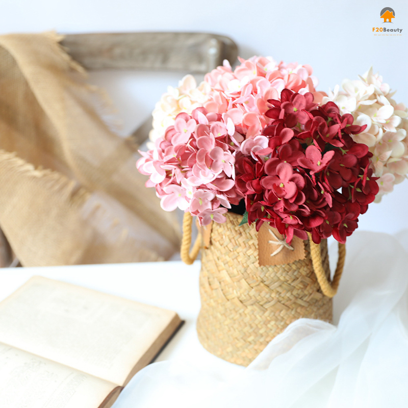 Hoa cẩm tú cầu Strigosa giả bằng vải lụa cao cấp