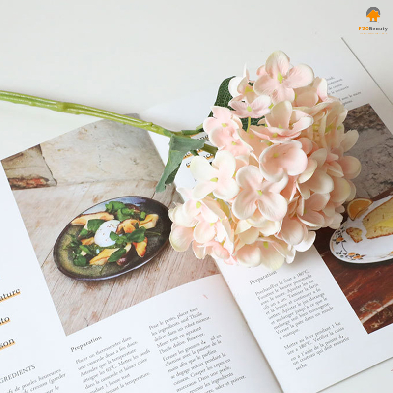 Hoa cẩm tú cầu Strigosa giả bằng vải lụa cao cấp