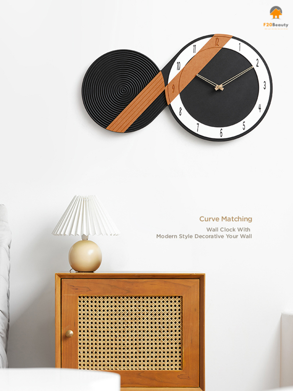 Đồng hồ treo tường đẹp Layla la