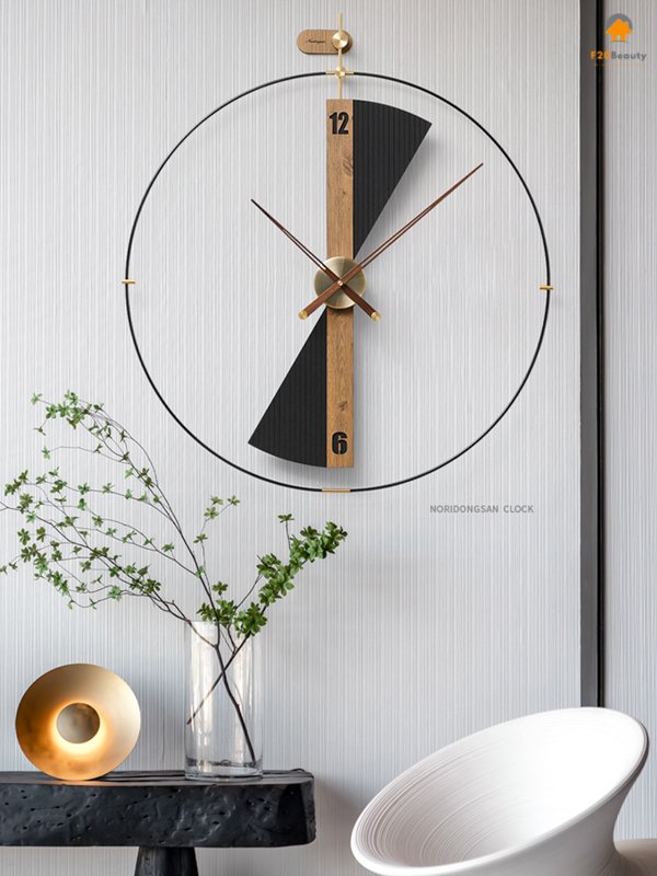 Đồng hồ treo tường đẹp Sencom Luxury