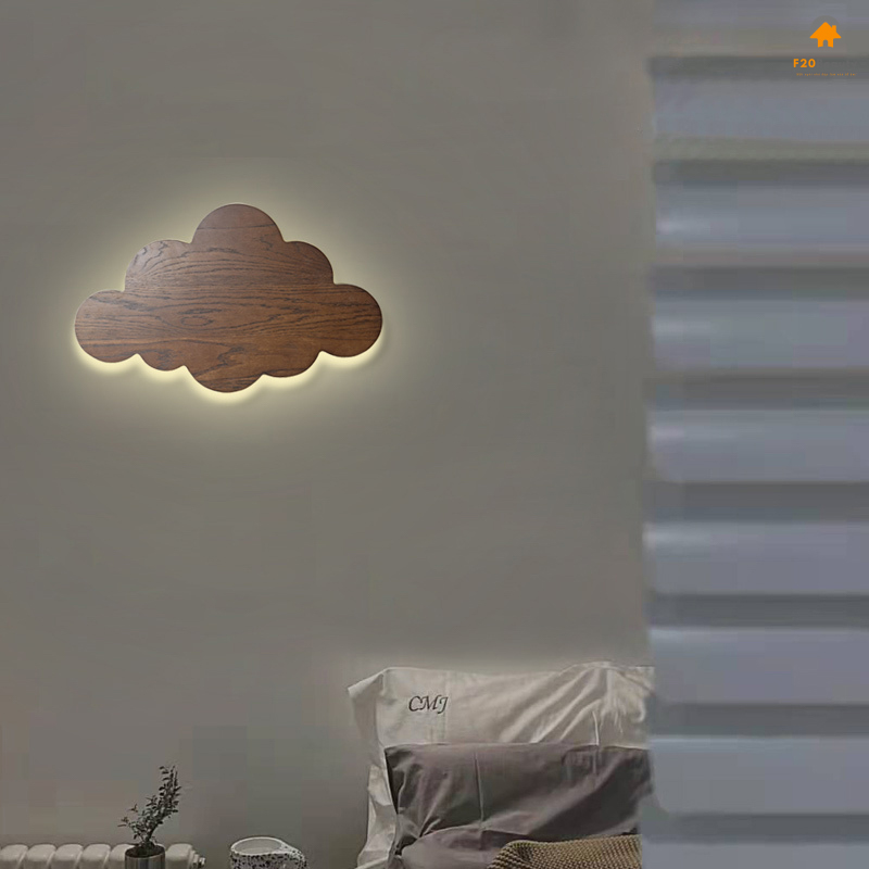 Đèn mây ốp tường treo phòng ngủ