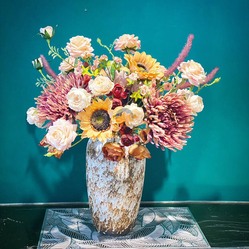 Bình lọ hoa hướng dương