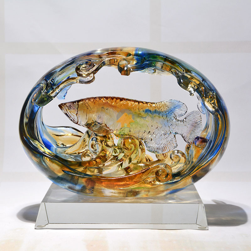 Tượng cá chép vàng