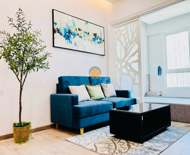 Cây  ô liu giả cao 180 cm trang trí phòng khách phong cách hiện đại