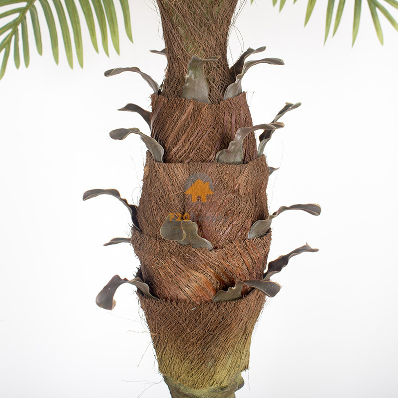 Chi tiết thân cây dừa Vector