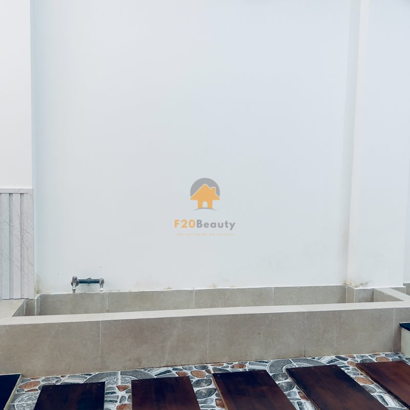 Bồn cây tiểu cảnh cho không gian từ 2m5 - 3m trước khi decor cây giả