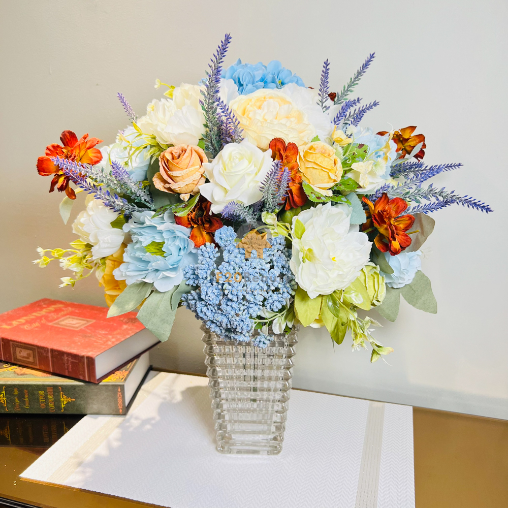 Bình hoa nghệ thuật Amphitrite để bàn phong cách hiện đại