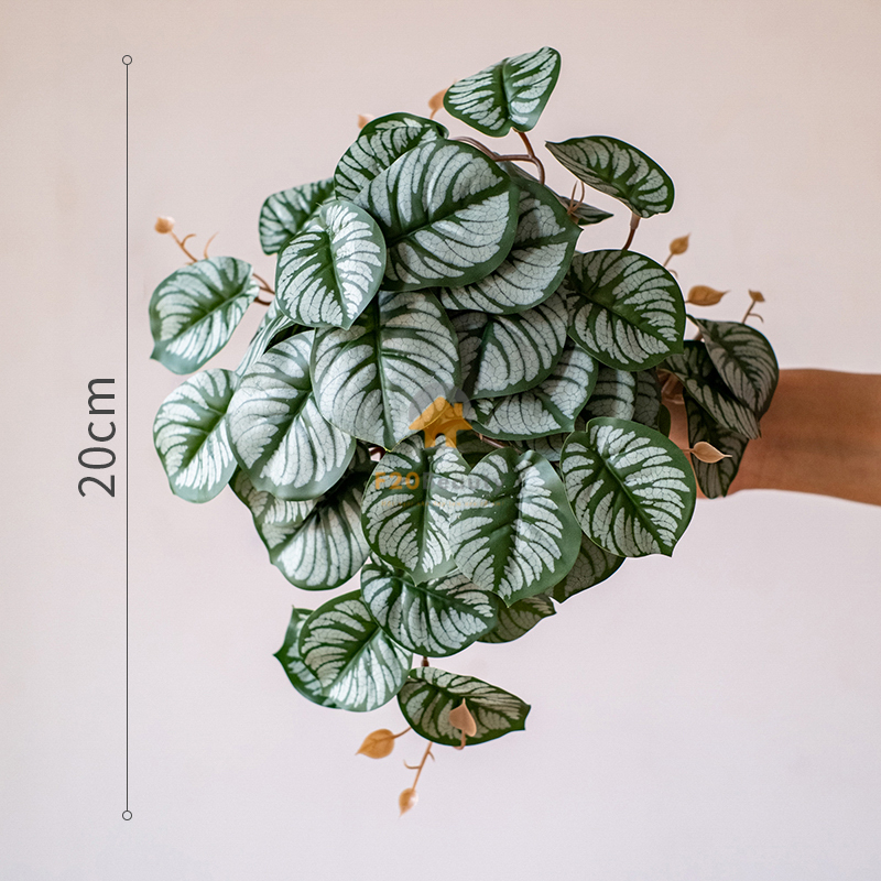 Cây lá may mắn giả - 120k