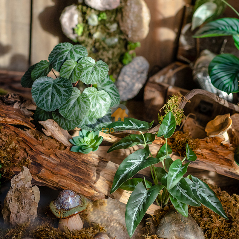 Những mẫu cây cảnh giả trang trí tiểu cảnh