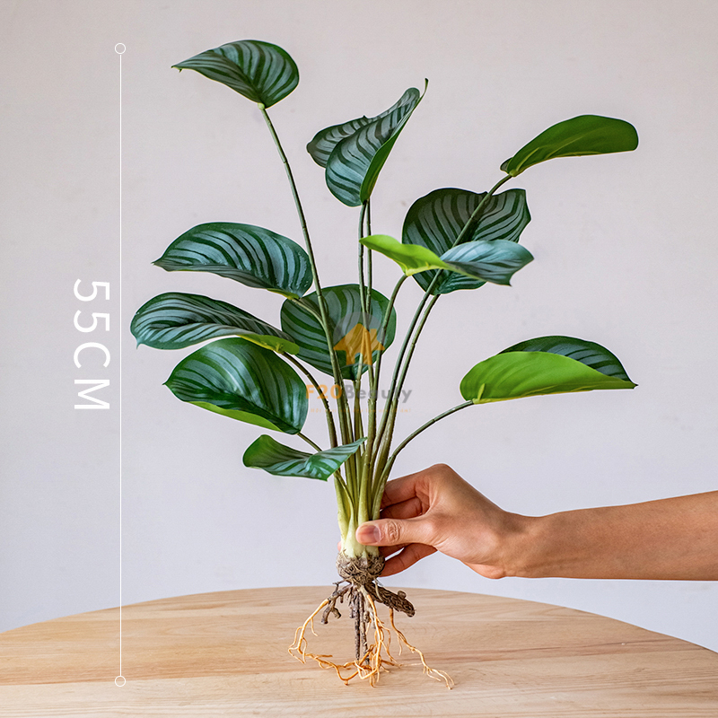 Cây đuôi công lá to giả - Có giá 170K