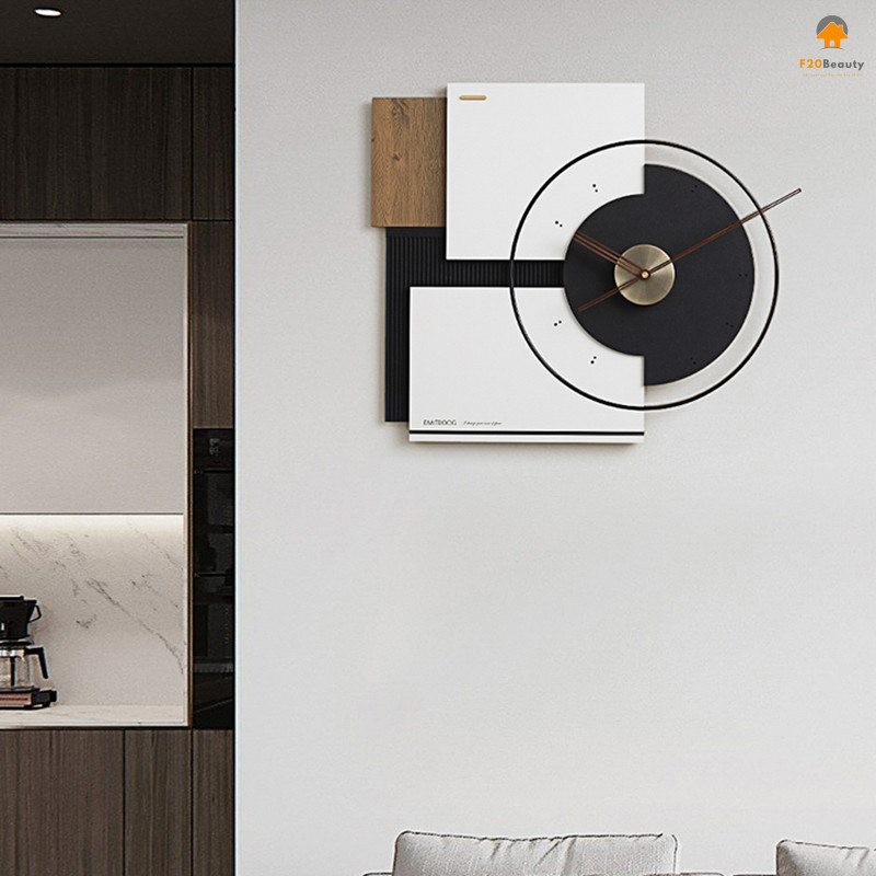 Đồng hồ treo tường cao cấp Square Heley