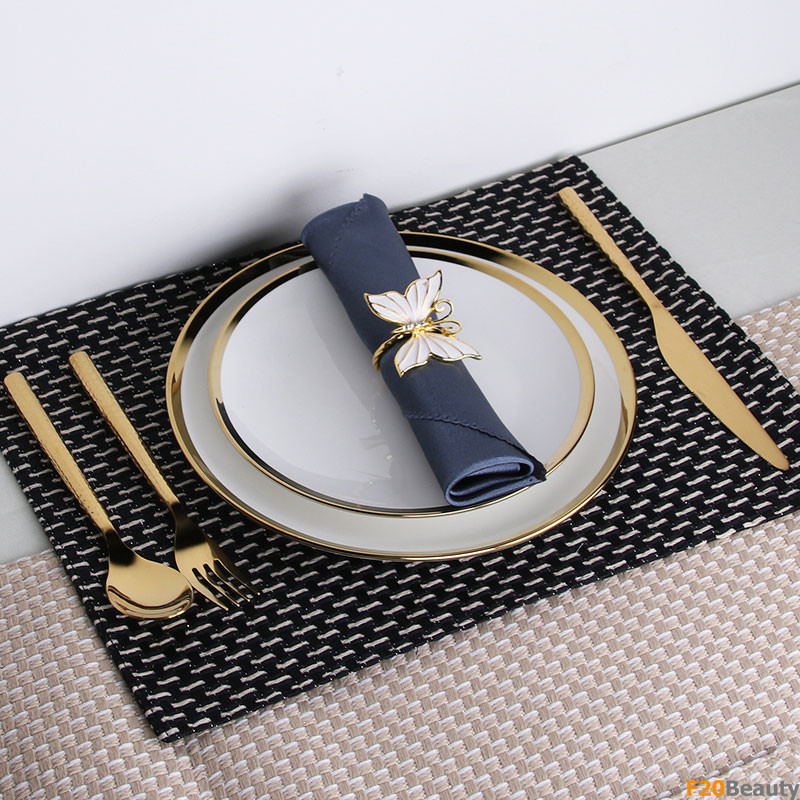 Vòng luồn khăn ăn hình bướm