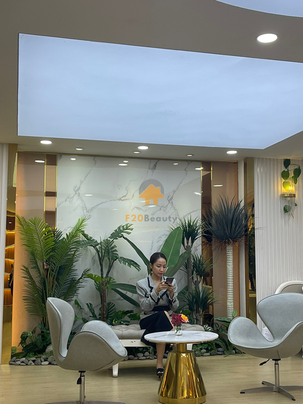 Cây giả decor trang trí tại bệnh viện, Spa, thẩm mỹ viện