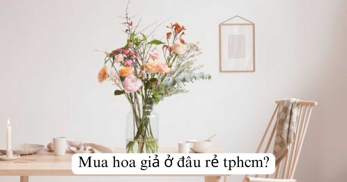 Mua hoa giả ở đâu rẻ tphcm?
