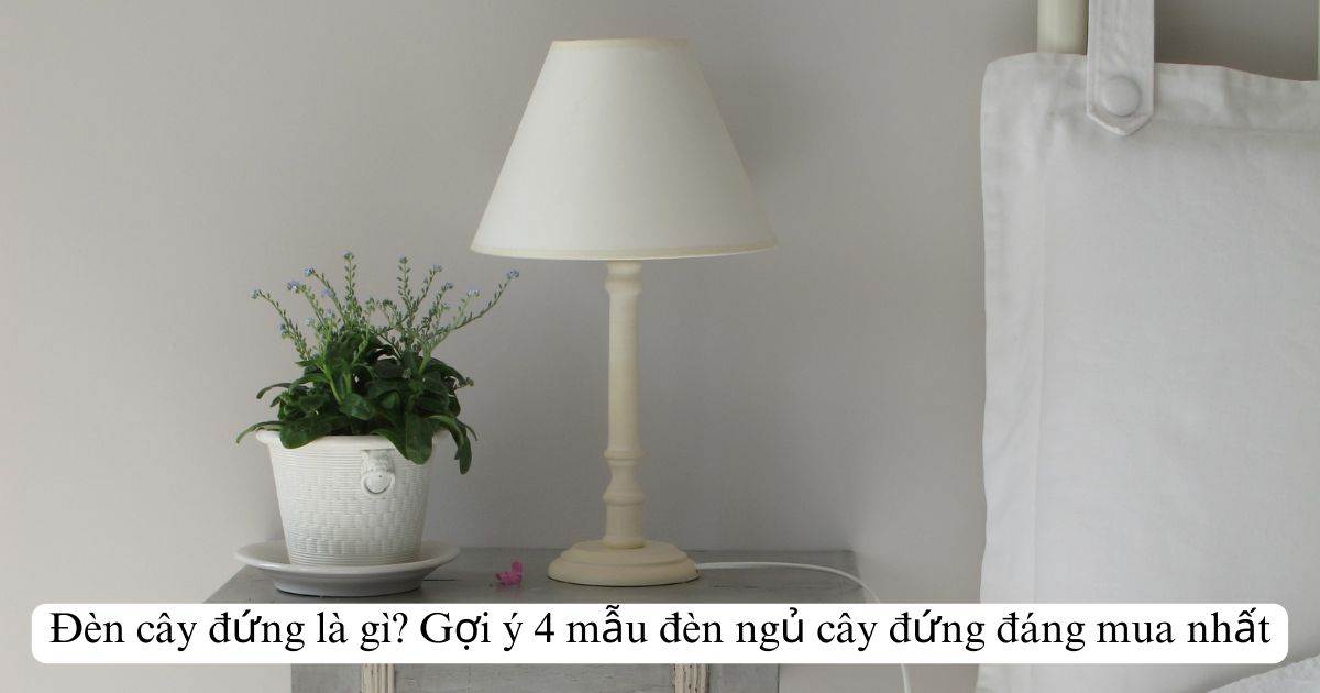 Đèn cây đứng là gì? Gợi ý 4 mẫu đèn ngủ cây đứng đáng mua nhất