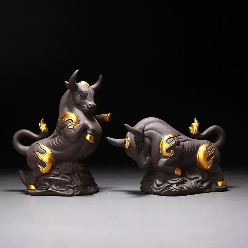 Cặp trâu đồng phong thủy