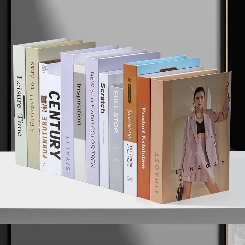 Sách mô hình trang trí hiện đại - Mô hình sách giả trang trí
