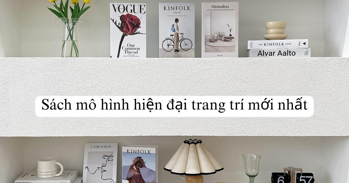 Mô hình sách trang trí hiện đại trưng bày - Sách giả bìa carton đẹp rẻ mua ở đâu?