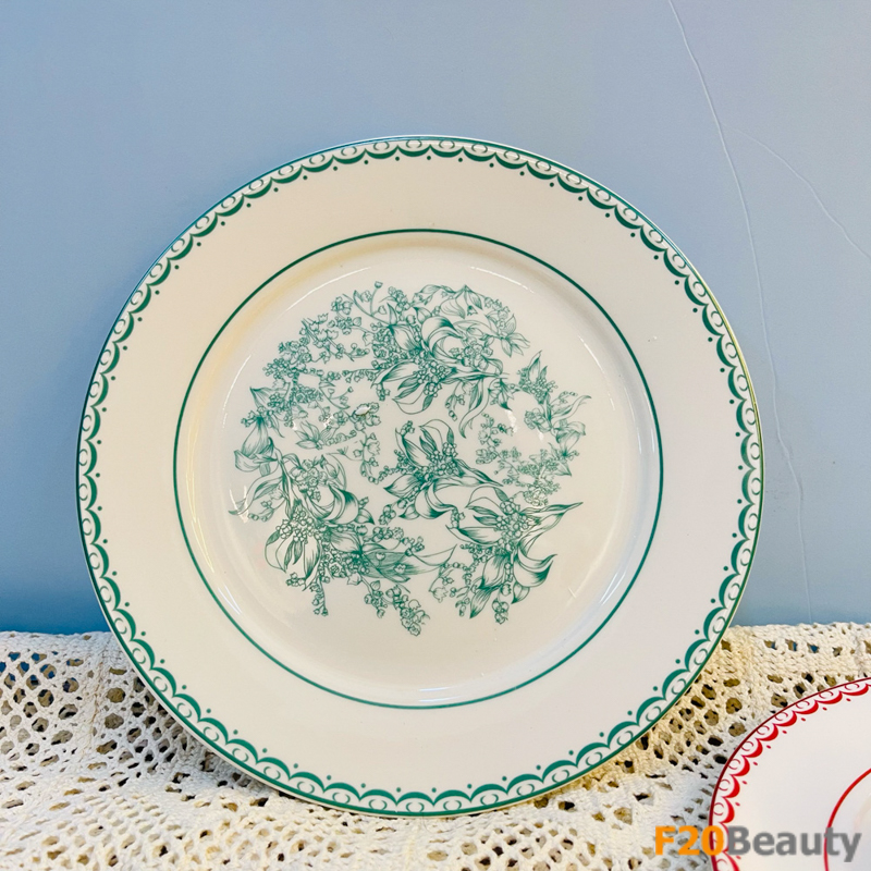 Dĩa ăn Elizabeth hoài cổ - Hòa quyện giữa phong cách cổ điển và thanh lịch trong bữa ăn của bạn.