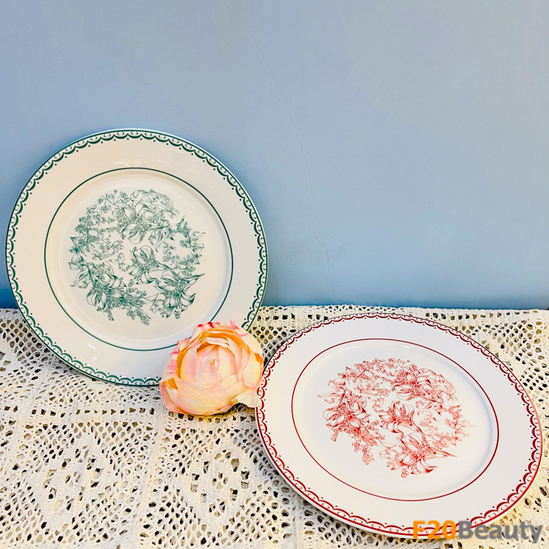 Dĩa ăn Elizabeth hoài cổ - Hòa quyện giữa phong cách cổ điển và thanh lịch trong bữa ăn của bạn.