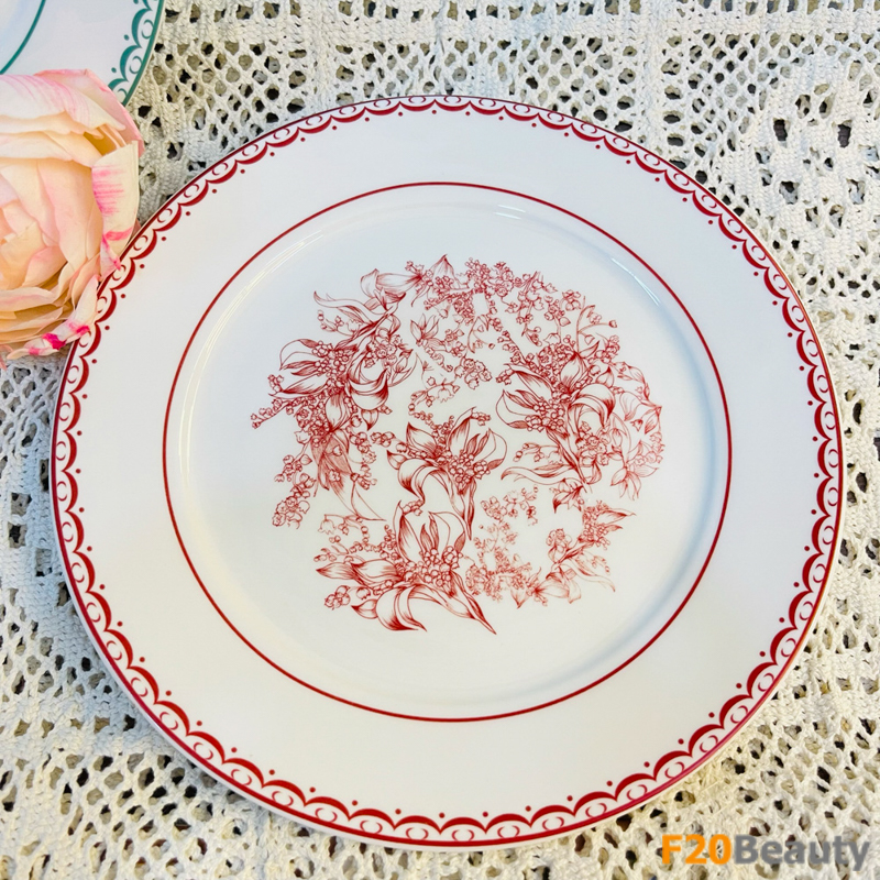 Dĩa ăn Elizabeth hoài cổ - Hòa quyện giữa phong cách cổ điển và thanh lịch trong bữa ăn của bạn.