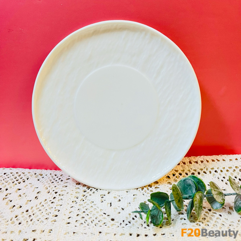 Đĩa gốm sứ White Pearl nhỏ