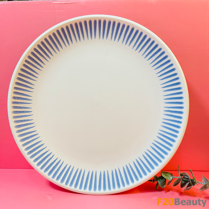 Đĩa gốm sứ Blue White Navy