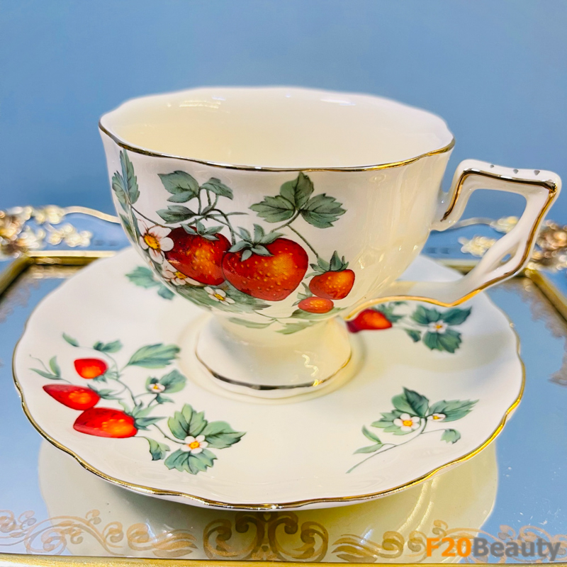 Đậm chất cung đình - Bộ tách ấm Hoàng Gia Châu Âu và vẻ đẹp hoàng kim