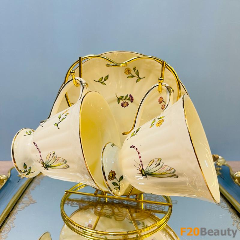 Mở ra cánh cửa với bộ tách ấm Hoàng Gia Châu Âu đẳng cấp và phong cách