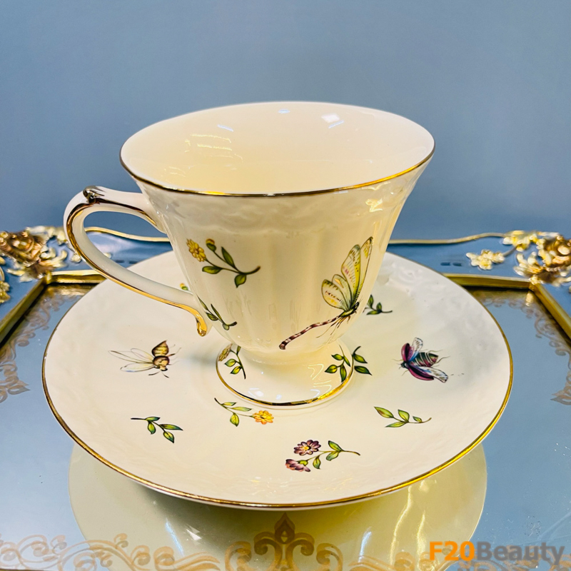 Vượt qua thời gian với bộ tách ấm Hoàng Gia Châu Âu truyền thống và tinh tế