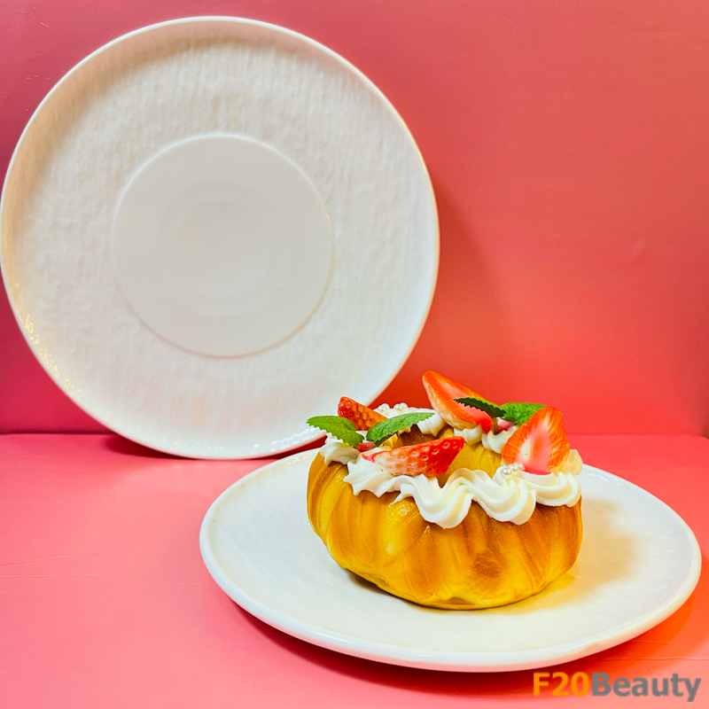 Đĩa gốm sứ White Pearl sang trọng