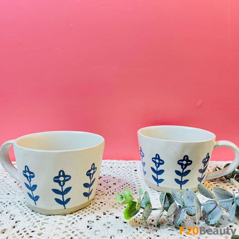 Hòa quyện giữa nghệ thuật và sự tiện ích - Ly gốm sứ đẹp decor đáng sở hữu