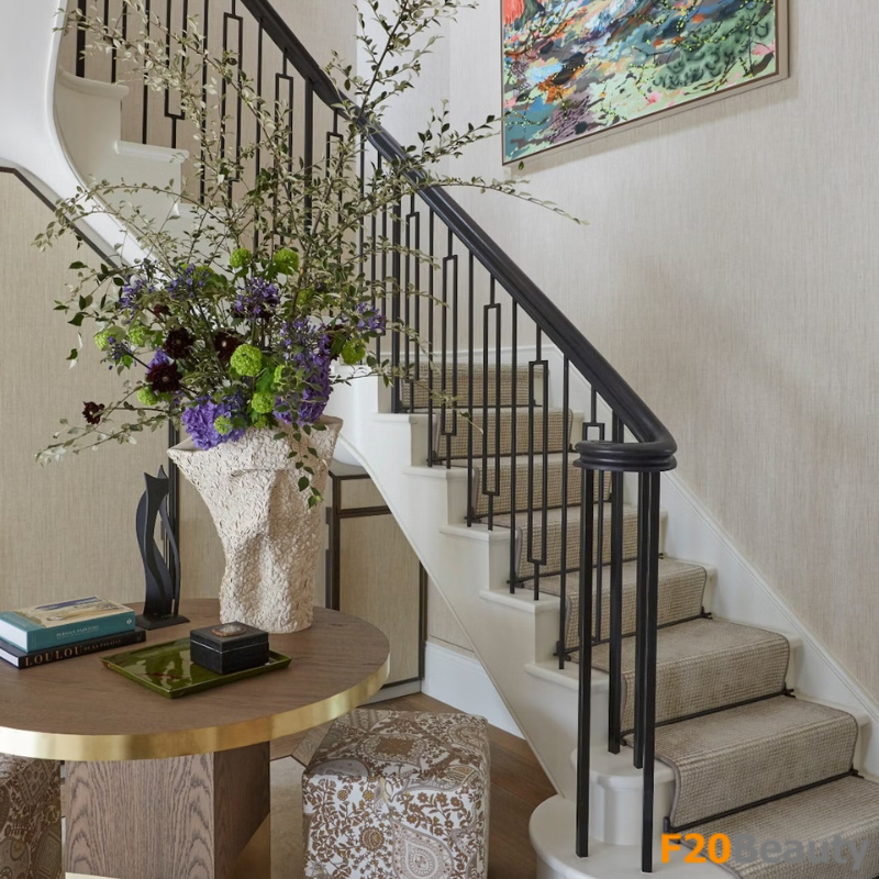 Hoa trang trí hành lang