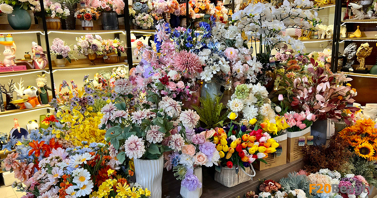 Shop bán hoa giả cao cấp đẹp rẻ tại TPHCM