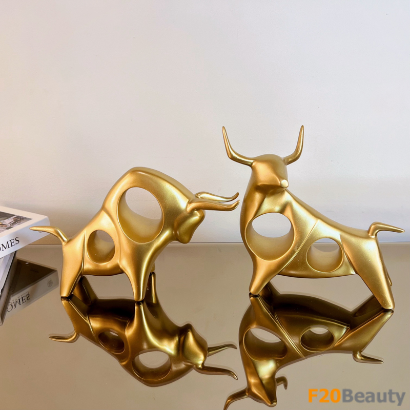 Cặp trâu đồng phong thủy: biểu tượng của sức mạnh và may mắn