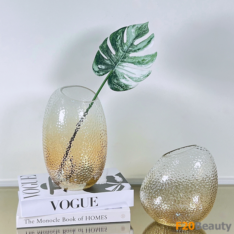 Bình thủy tinh Charlise cắm hoa